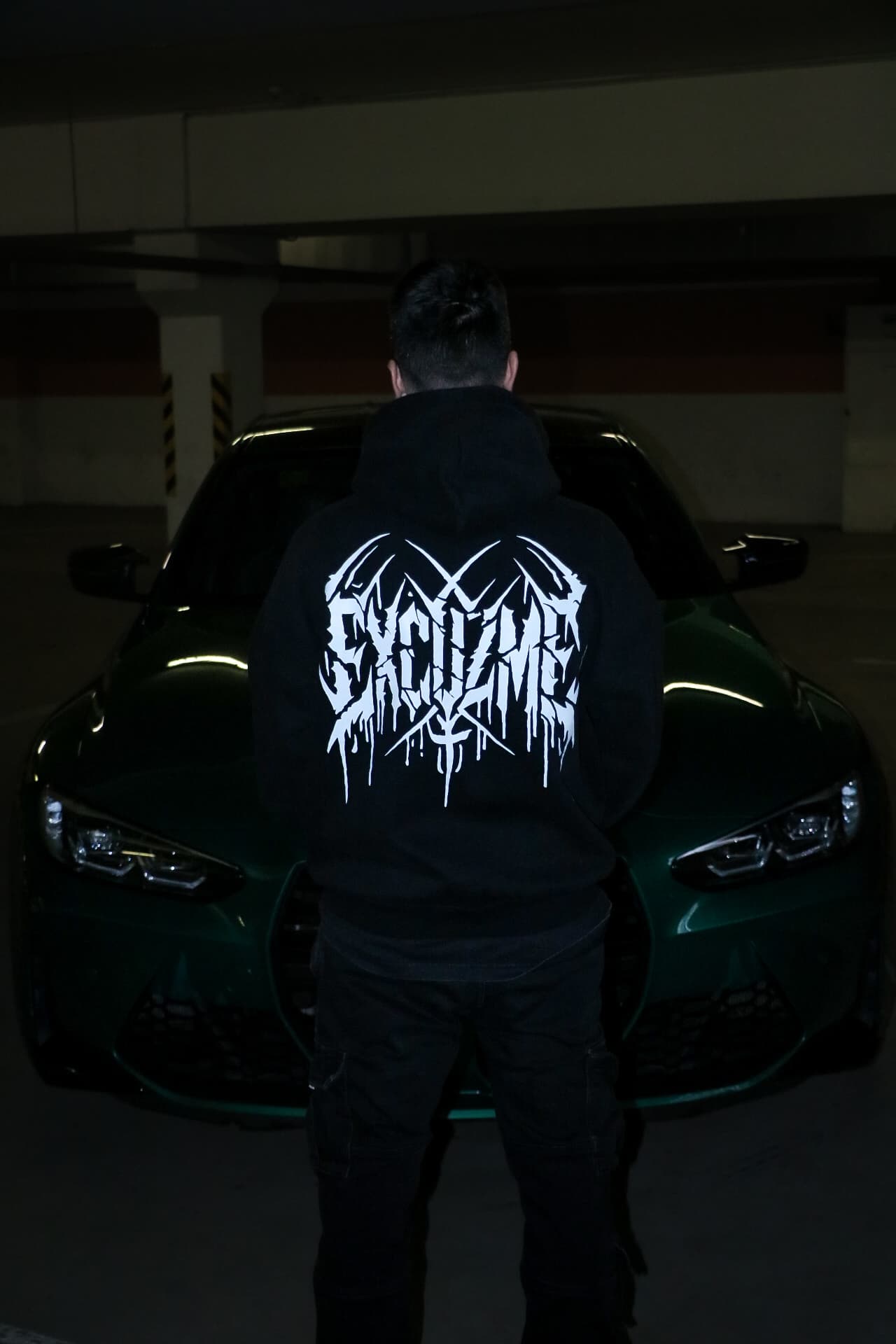 Chaos Backprint hoodie zozadu.