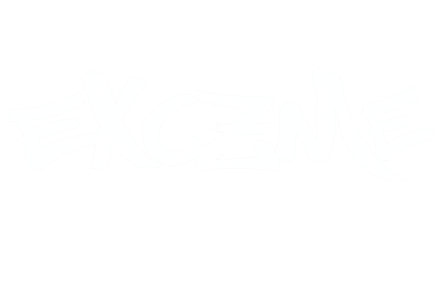 Excuzme graffiti logo