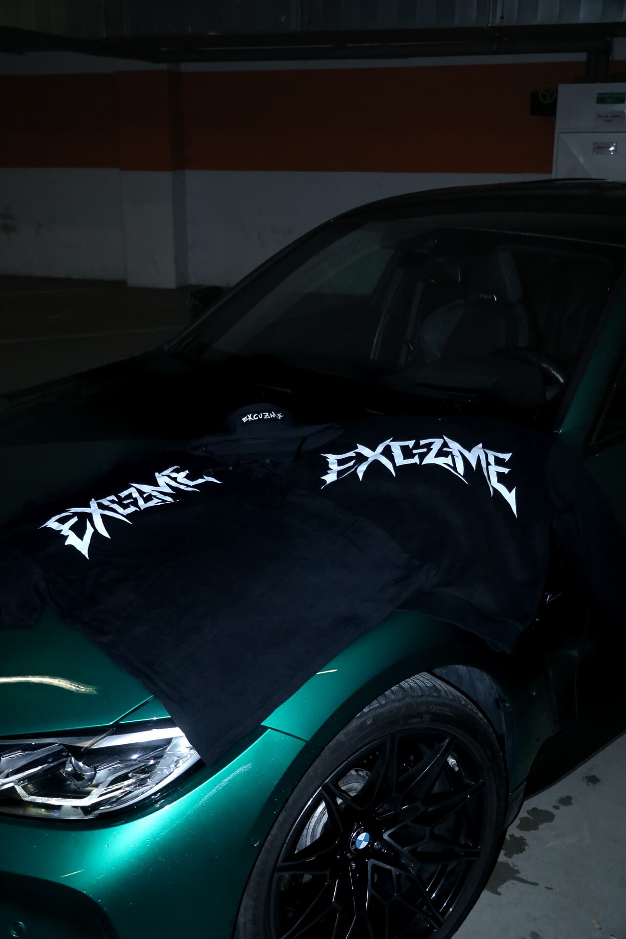 Razor Logo hoodies laid out together.
